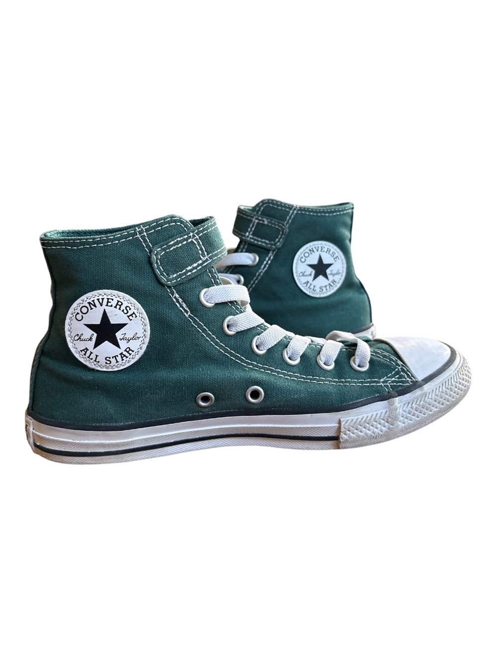 CONVERSE YOUTH BOYS CHUCK TAYLOR ALL STAR EASY ON HIGH TOPS SNEAKERS SZ 3